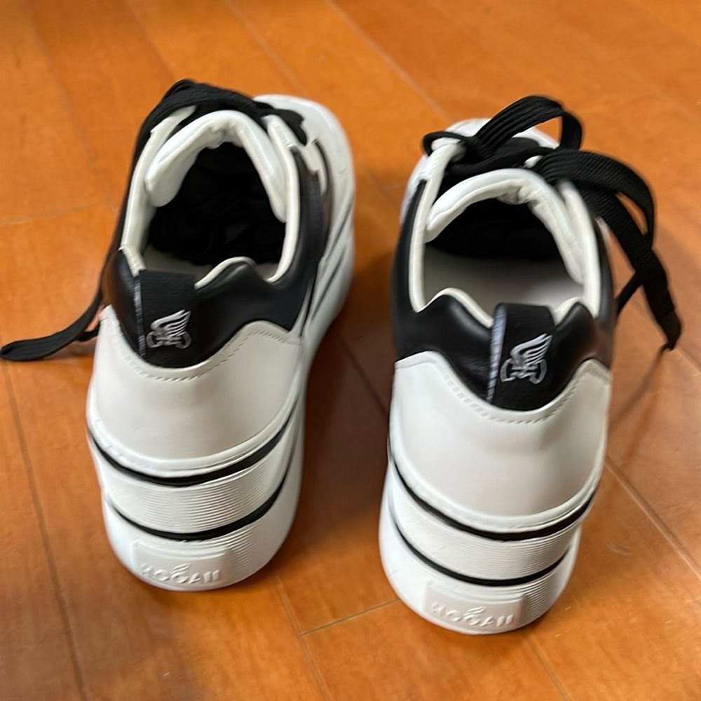 HOGAN Maxi 222 Leather Sneakers - Picture 5 of 7